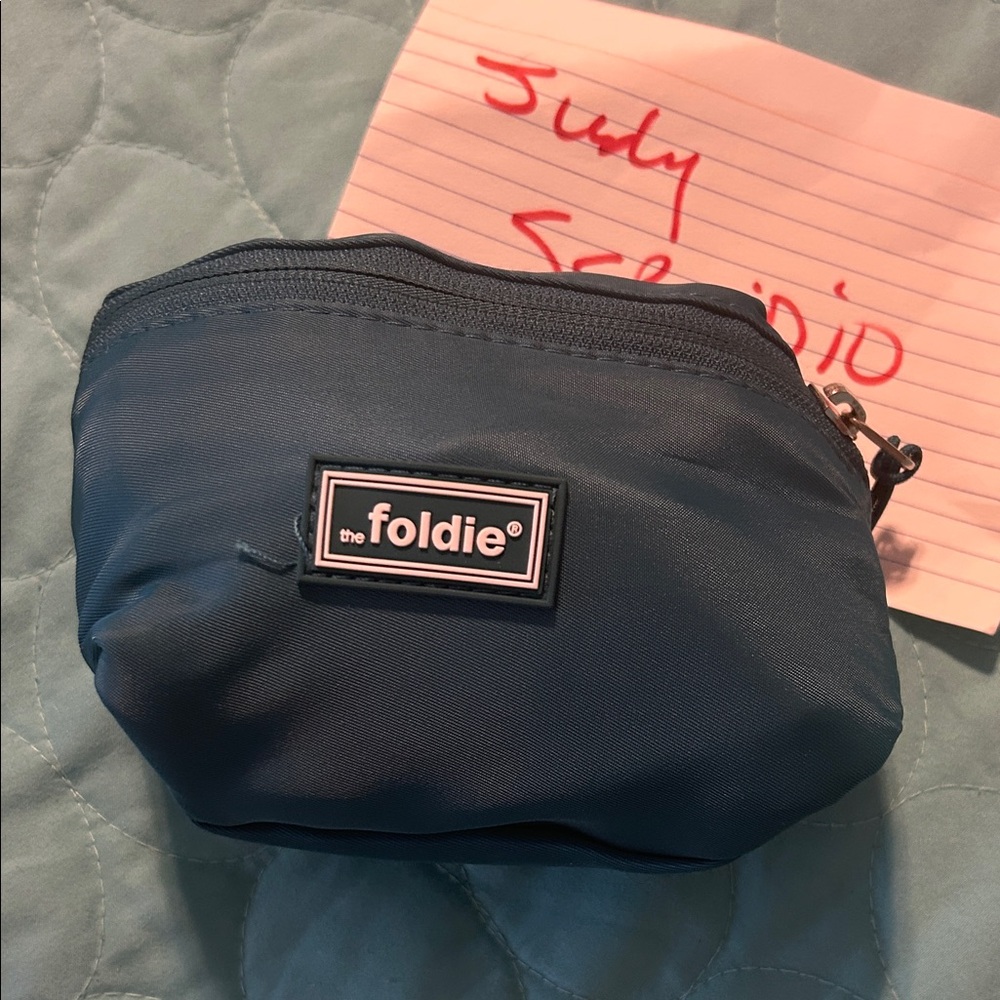 The Foldie Teal Pouch